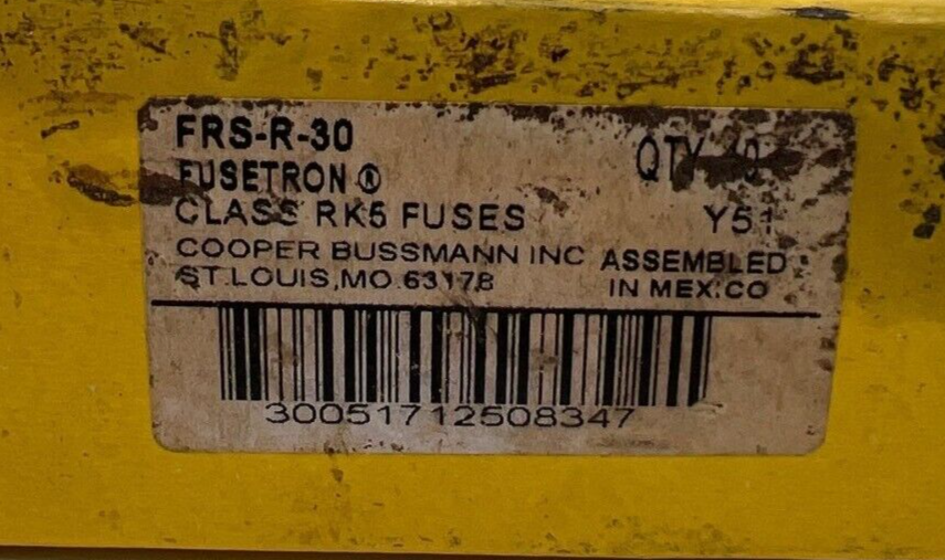 Bussmann FRS-R-30 New