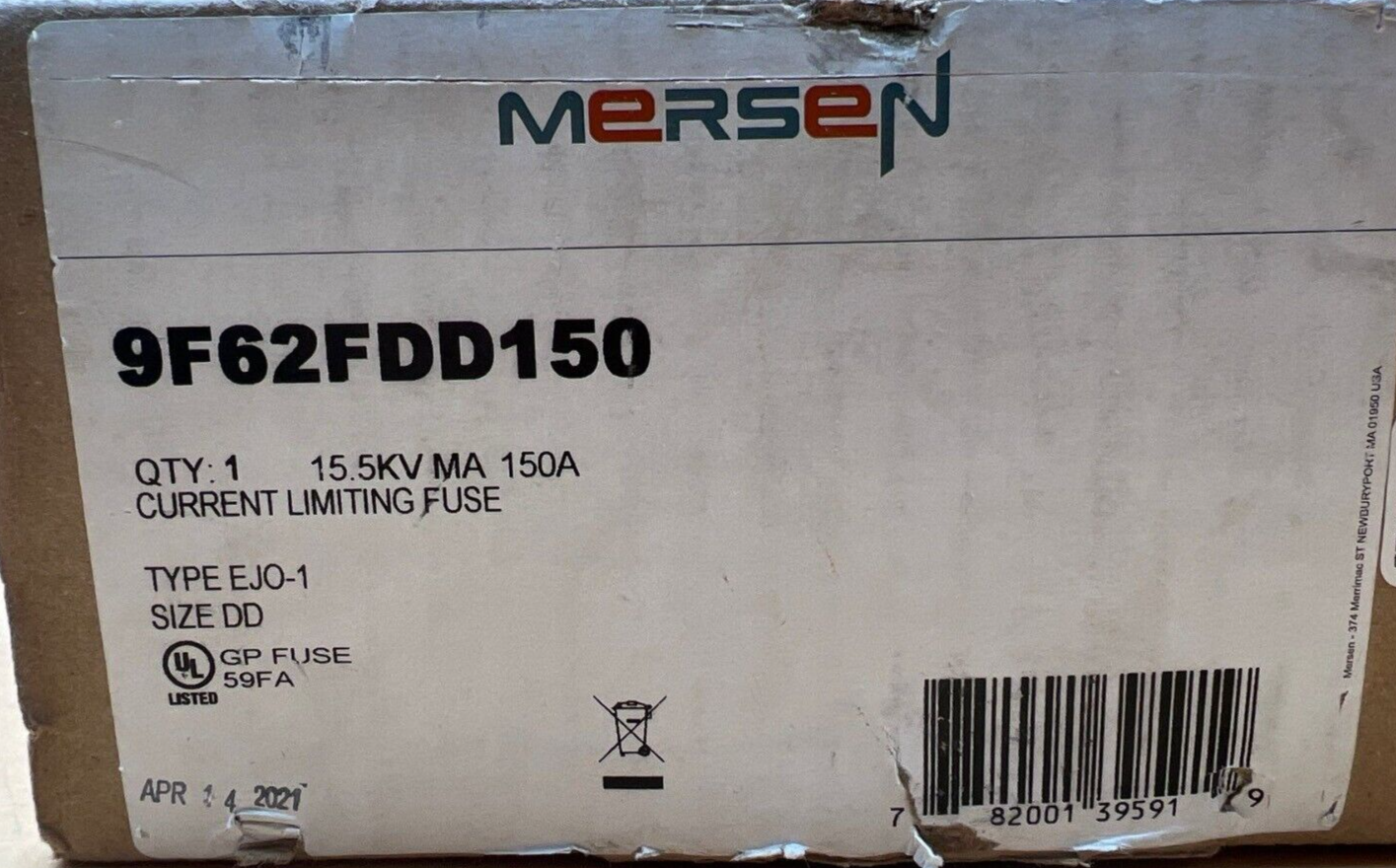 Mersen 9F62FDD150 New