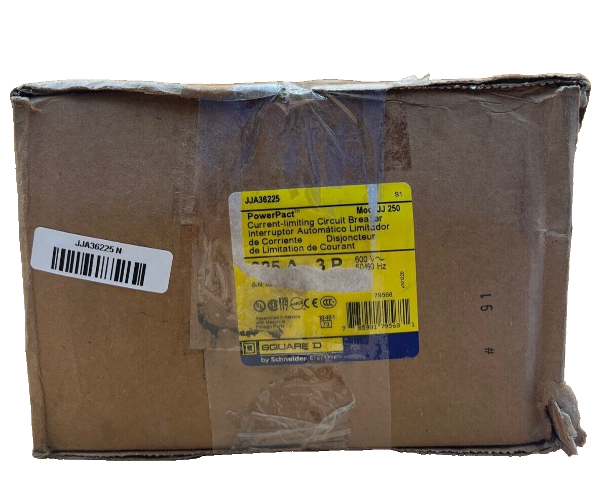 Square D JJA36225 New