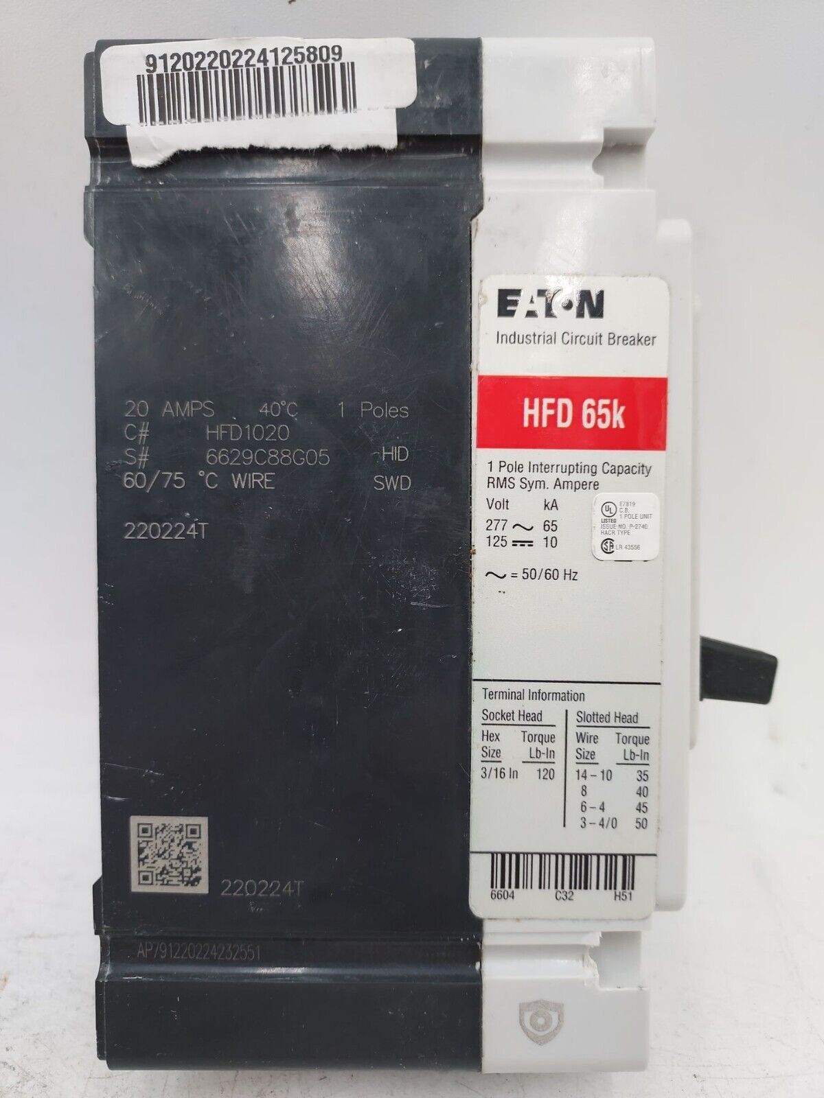 Eaton HFD1020 Used