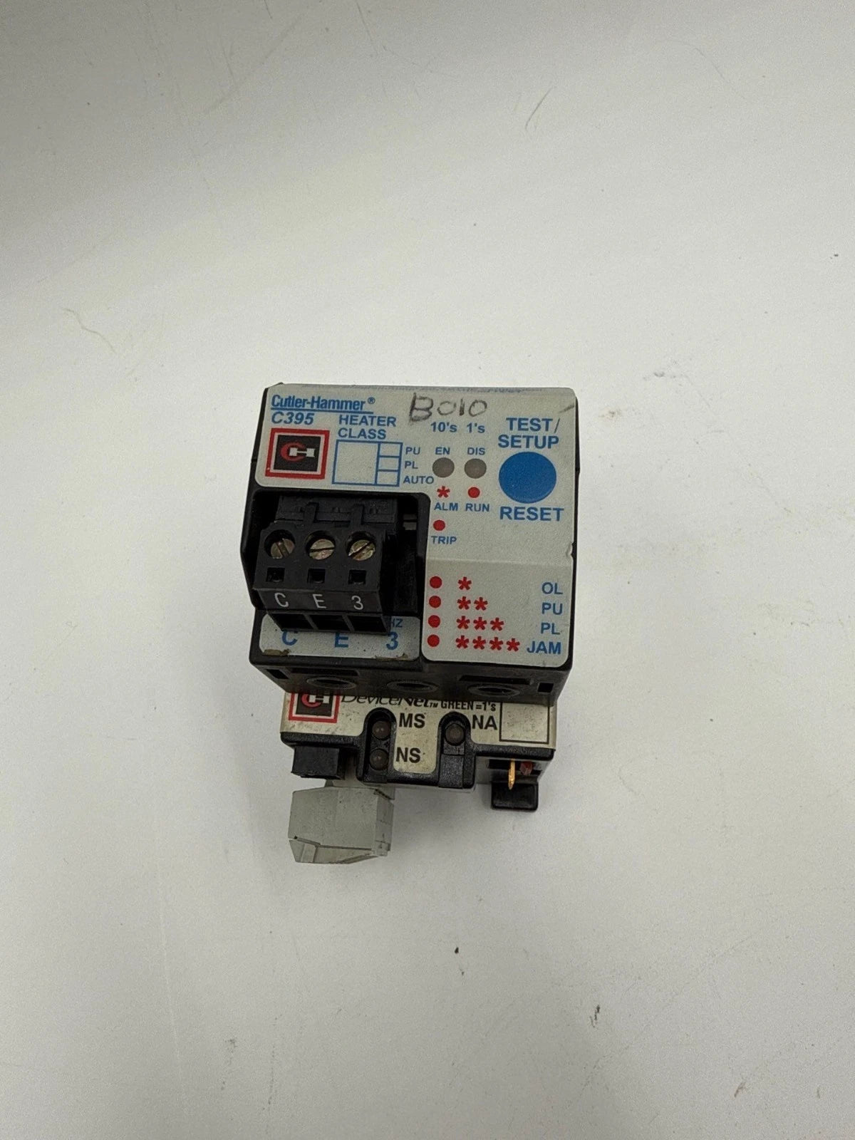 Cutler Hammer C395ADDN C395DNA Overload Assembly .25-18 Amp 3P Used