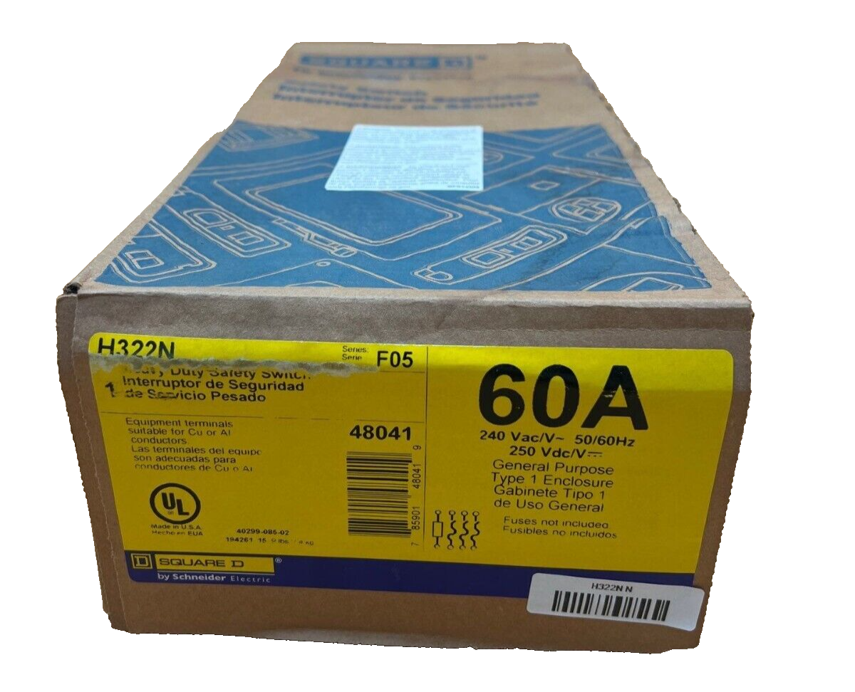 Square D H322N New