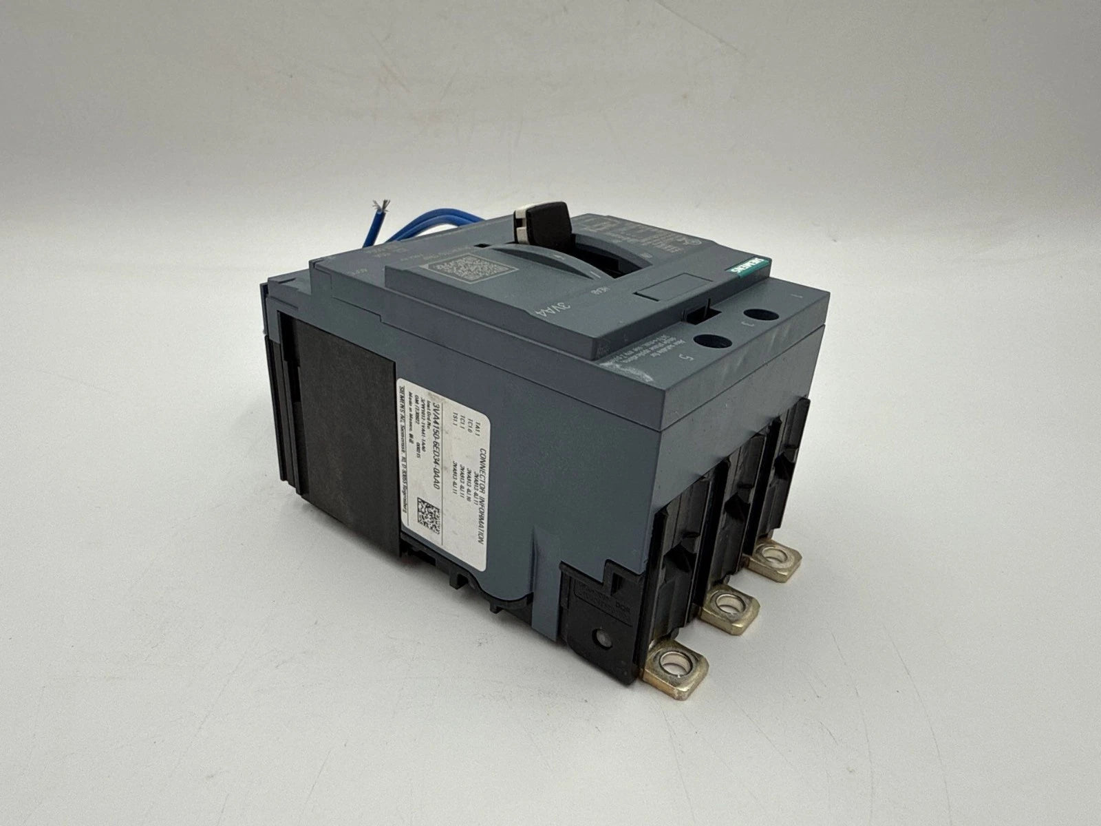 Siemens 3VA4150-6ED34-0AA0 Circuit Breaker 50A 3P 600V 3VA9978-0BL32 Shunt Trip New