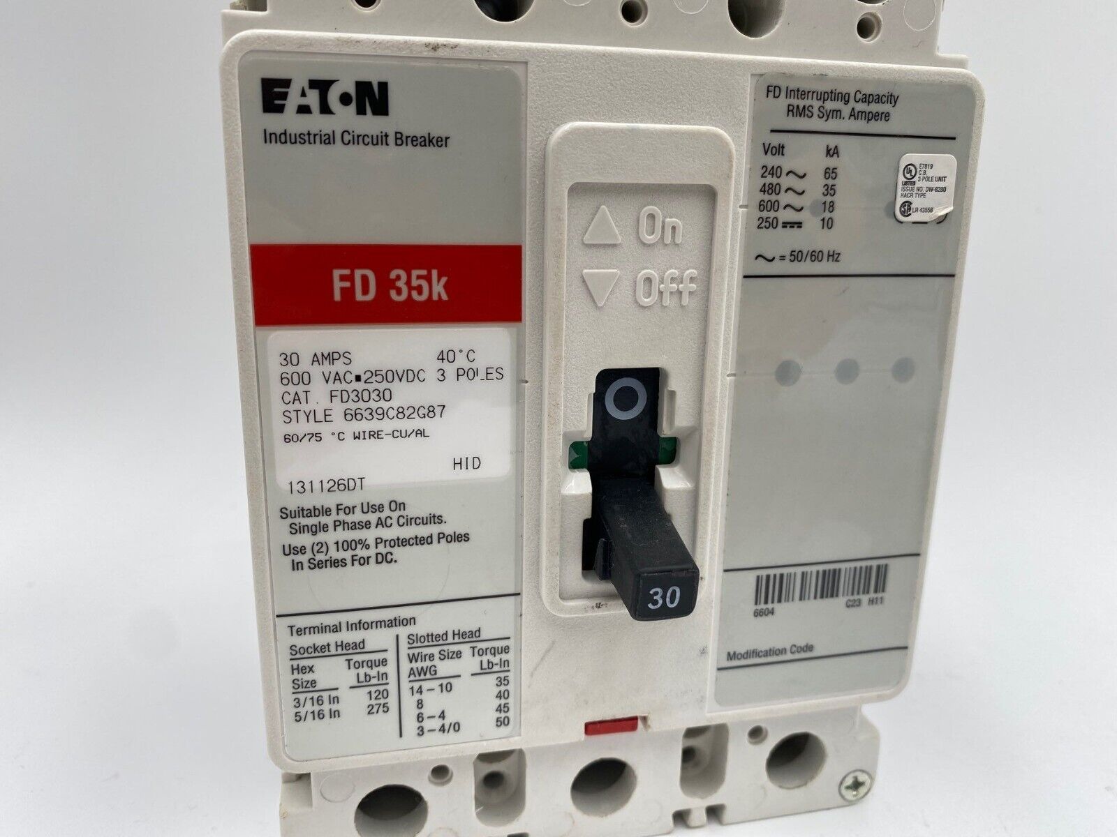 Eaton FD3030