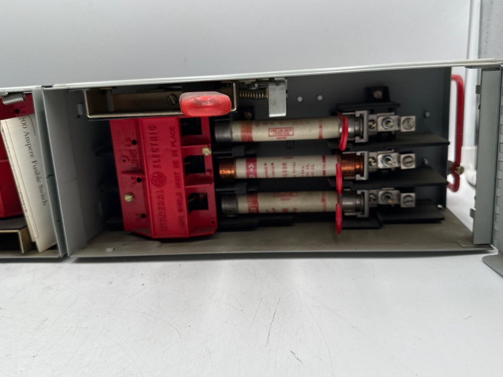 GE ADS36030HD Fusible Panelboard Switch 30A 3P 600V SPECTRA SERIES 30 Amp 3 Pole Used