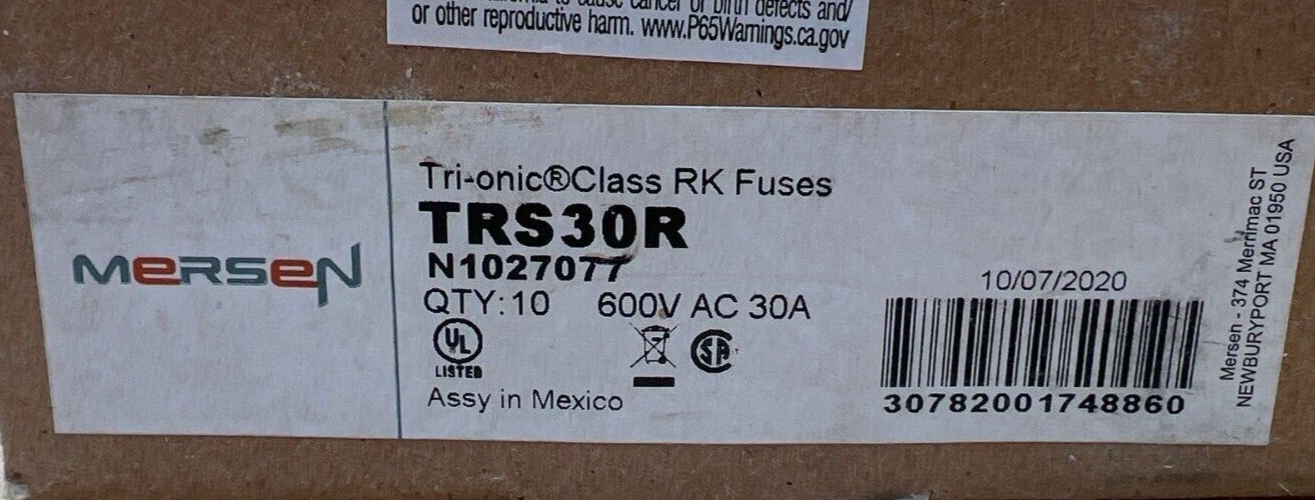 Ferraz Shawmut TRS30R New