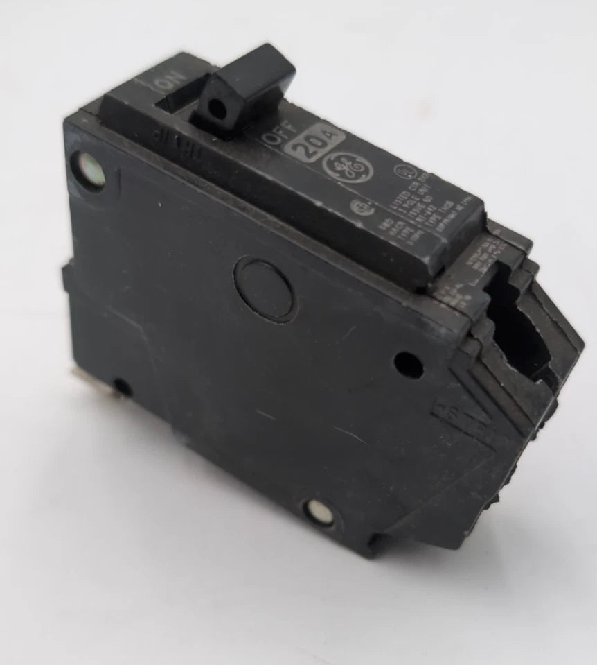 10PC Lot GE THQB1120 Bolt On Circuit Breaker 20A 1P 120/240V THQB 20 Amp 1 Pole Used