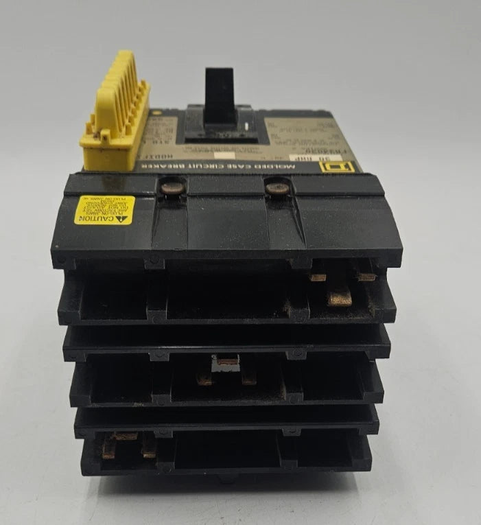 Square D FA34030 I-Line Circuit Breaker 30A 3P 480V 3PH FA 3 pole 30 Amp Used Used