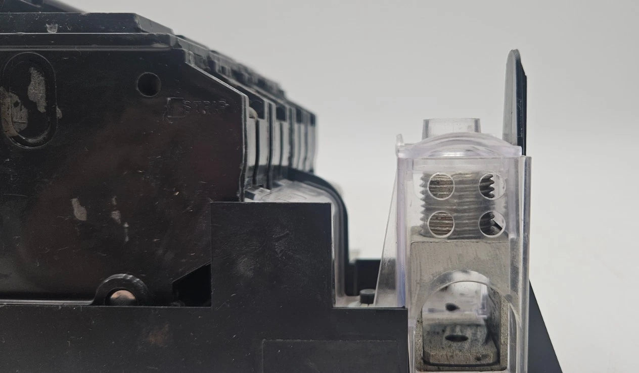 GE Main Breaker THQMV200 200A 120/240V 2P With Lugs 200 Amp 2 Pole Used Used