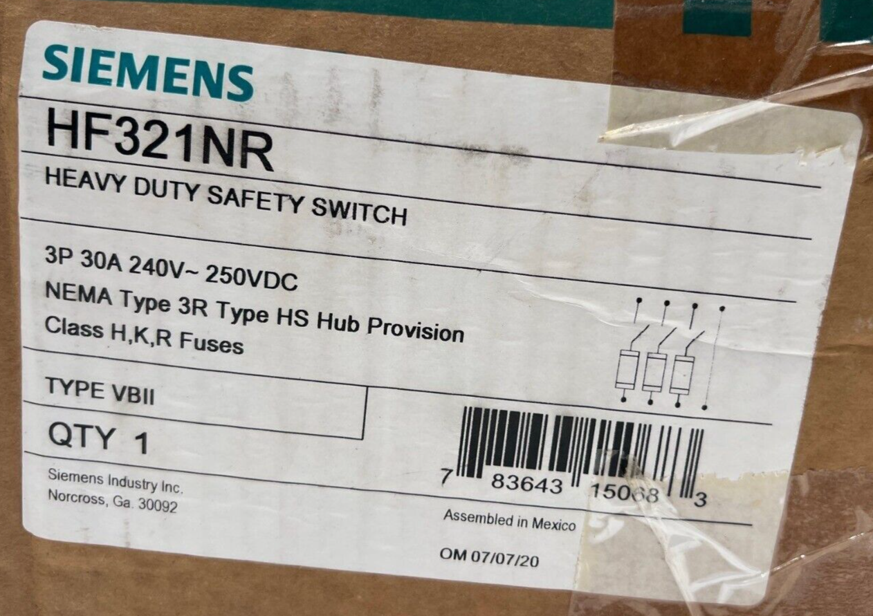 Siemens HF321NR New