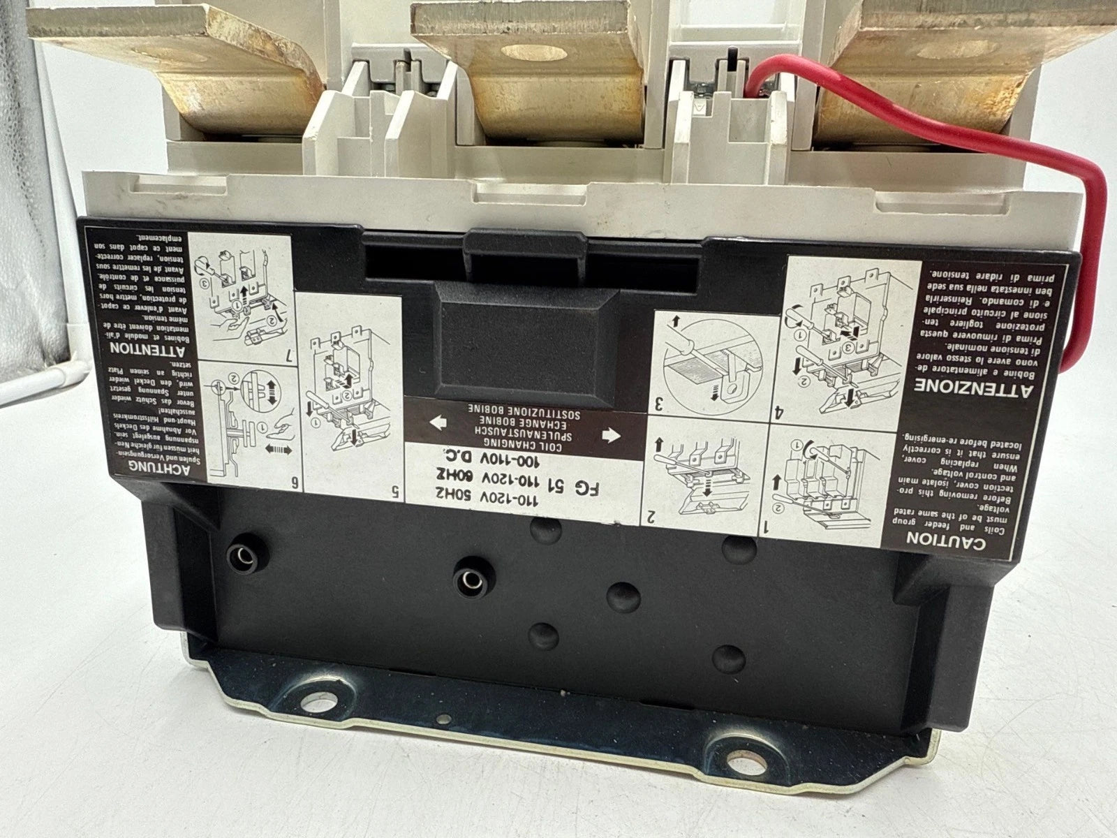 Eaton CE15UN3 Contactor 520A 3P 600V 350HP Freedom Coil 110-120V CE15UN3A80 New