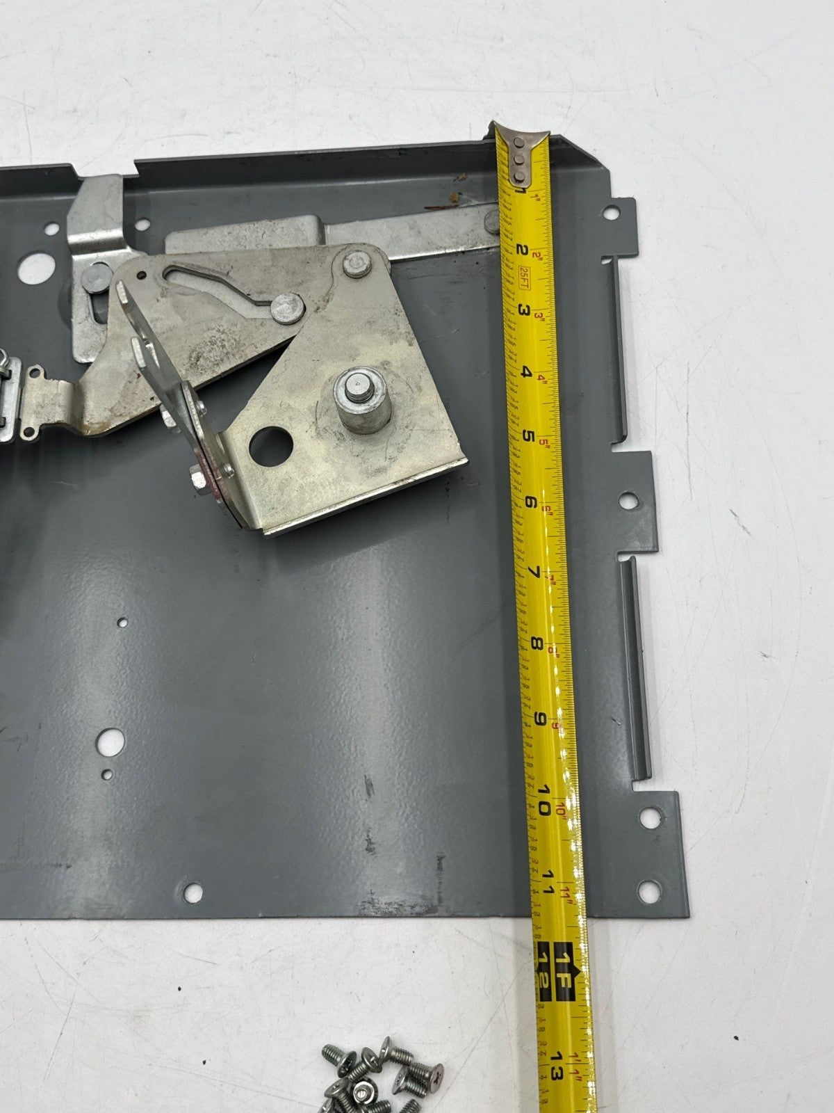 Square D Model 6 MCC Bucket Handle Switch Replacement With Side Plate 12" Used