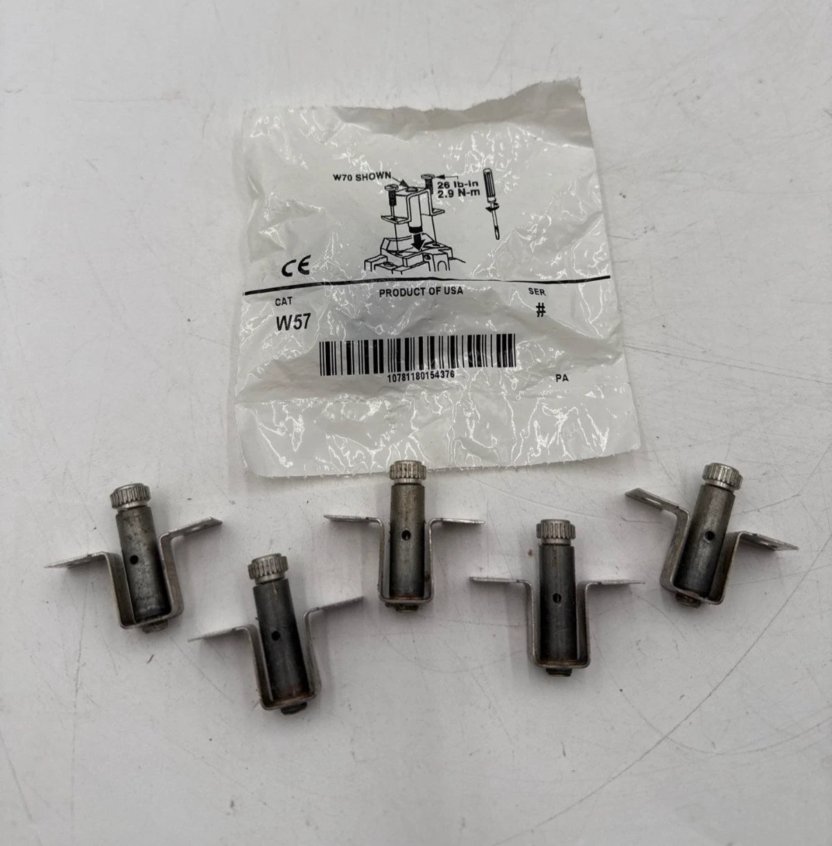 6PC Lot Allen Bradley W57 Thermal Overload Relay Heater 15.7A Element Unit W-57 New