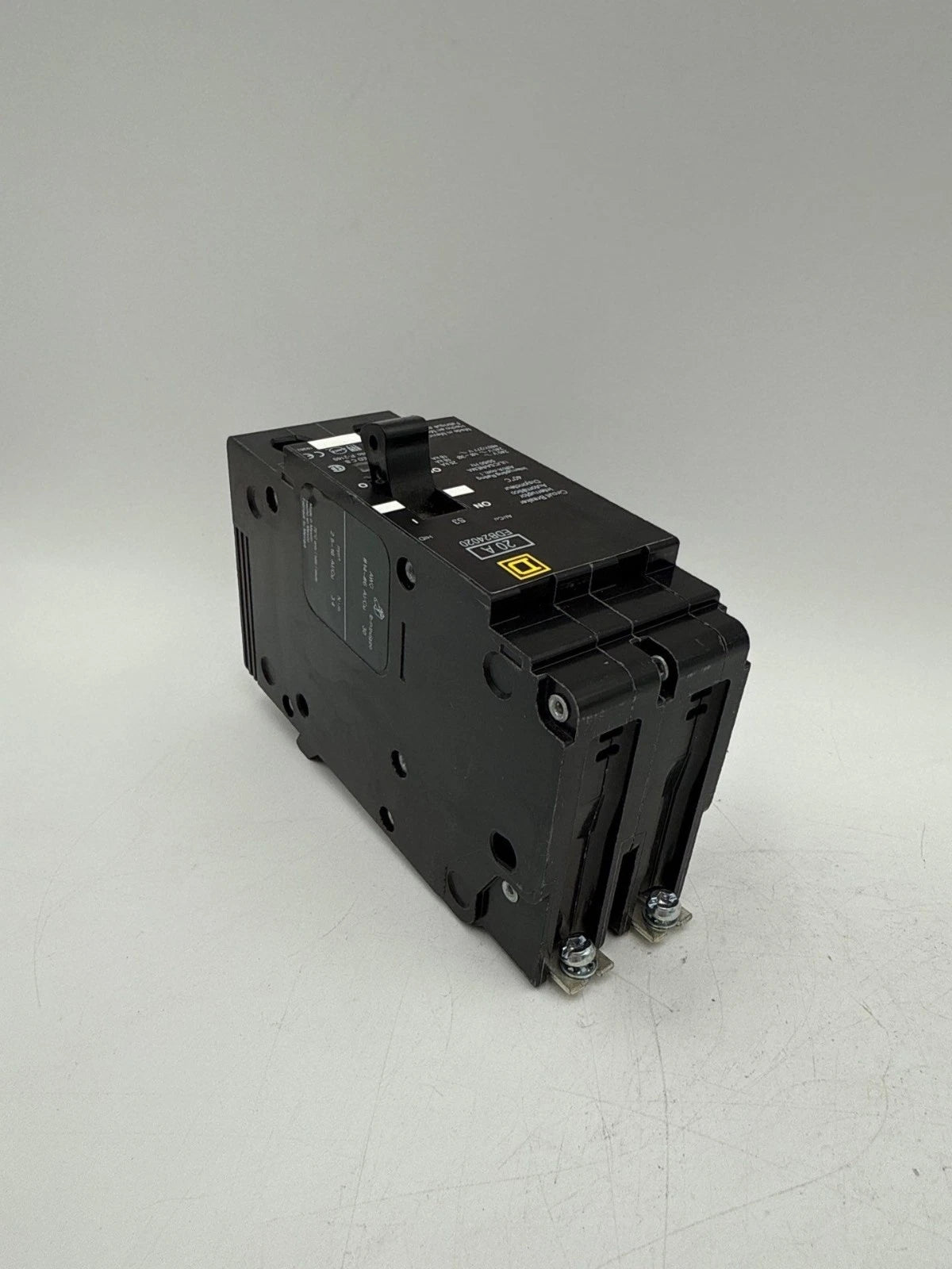 Square D EDB24020 Circuit Breaker 20A 2P 480V 1PH EDB 2 Pole 20 Amp Bolt On New