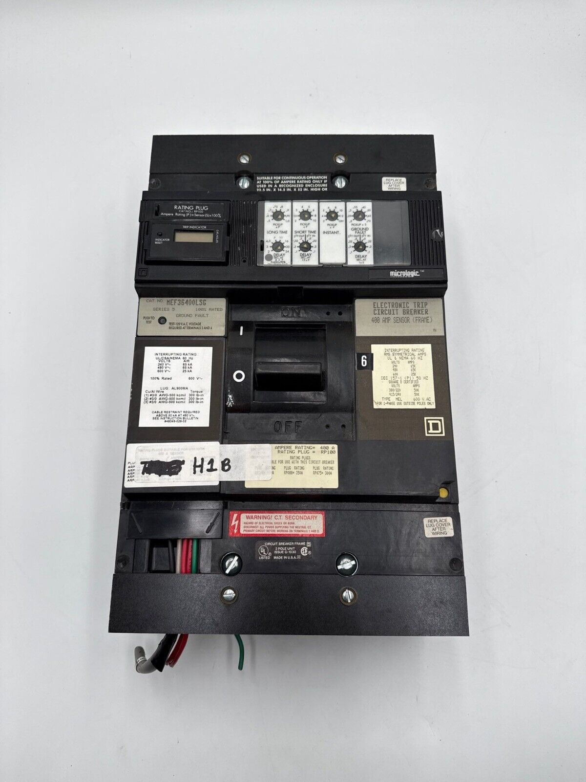 Square D MEF36400LSG Used