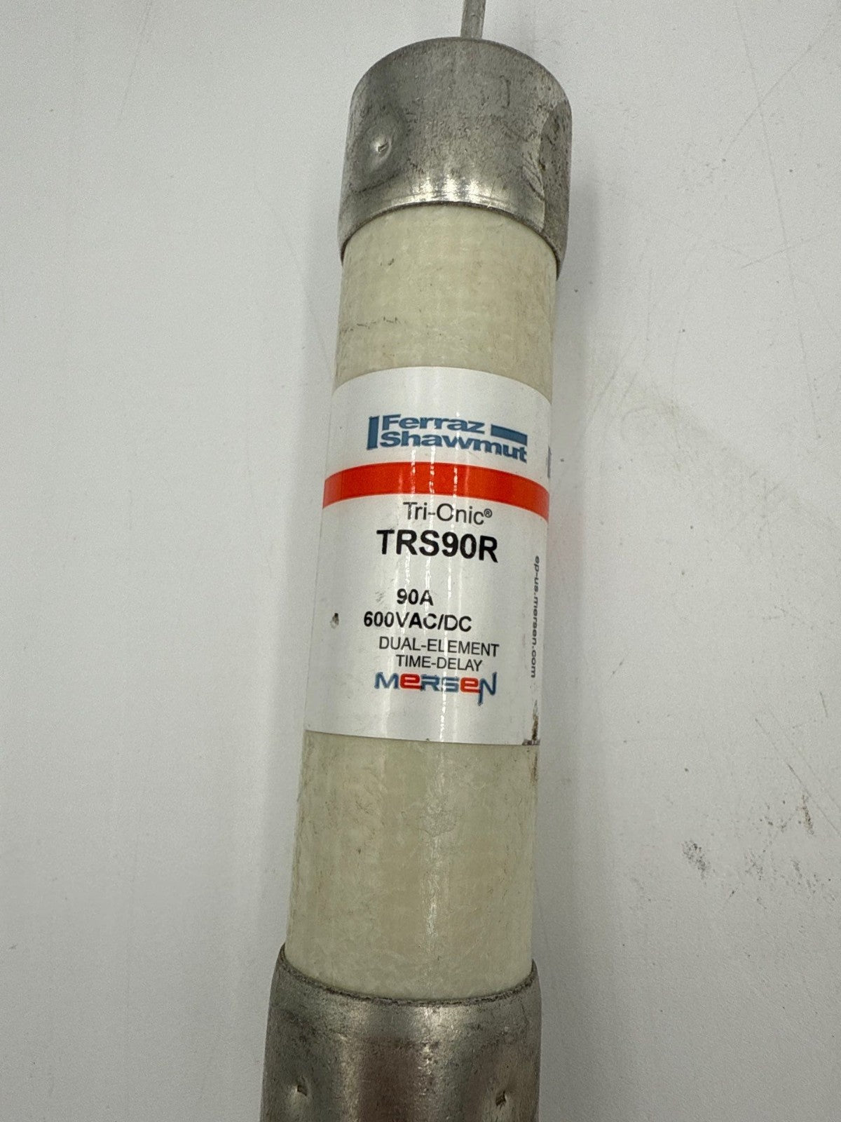 Ferraz Shawmut TRS90R Tri-Onic Fuse 90A 600V Time Delay Mersen 90 Amp Class RK5 Used