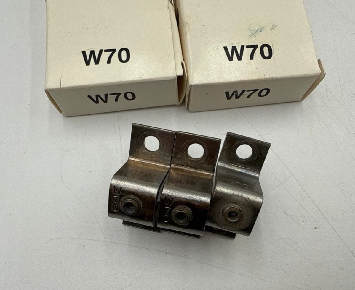 7PC Lot Allen Bradley W70 Thermal Overload Relay Heater Element Unit 48.5A W-70 New