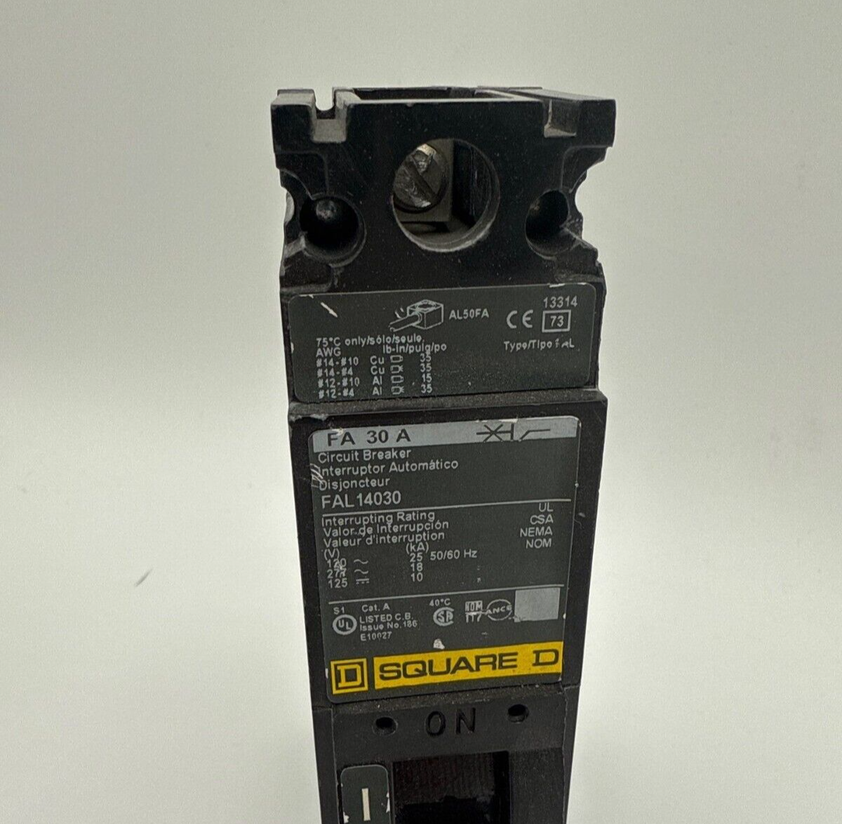 Square D FAL14030 Used