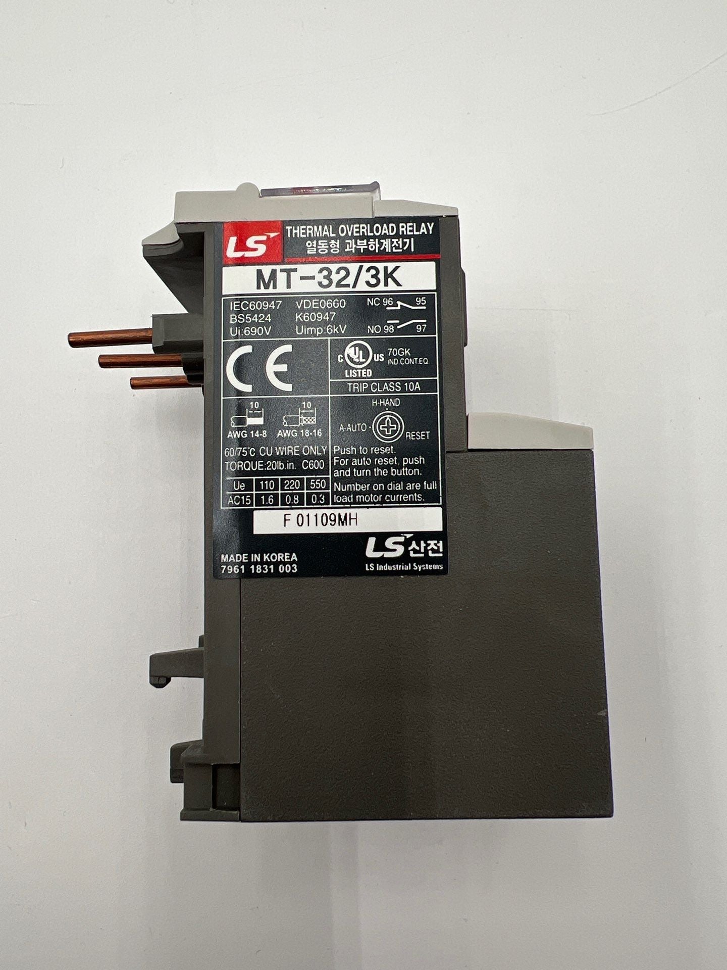 LS Electric MT-32/3K 15(12-18)A