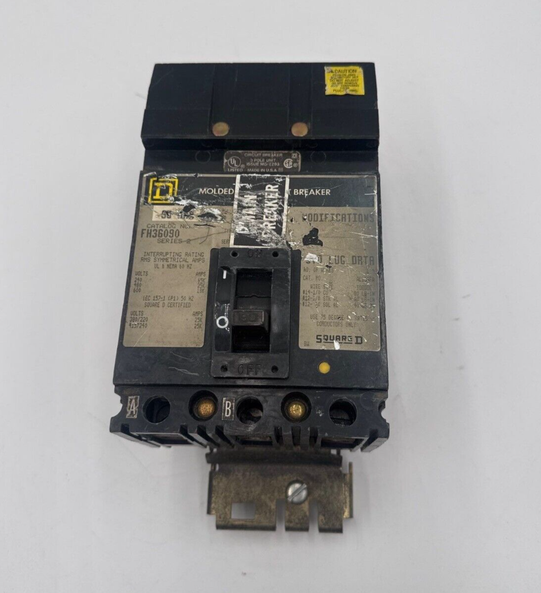 Square D FH36090 Used