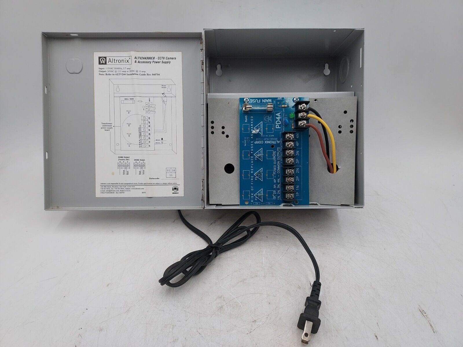 Altronix ALTV244300 New