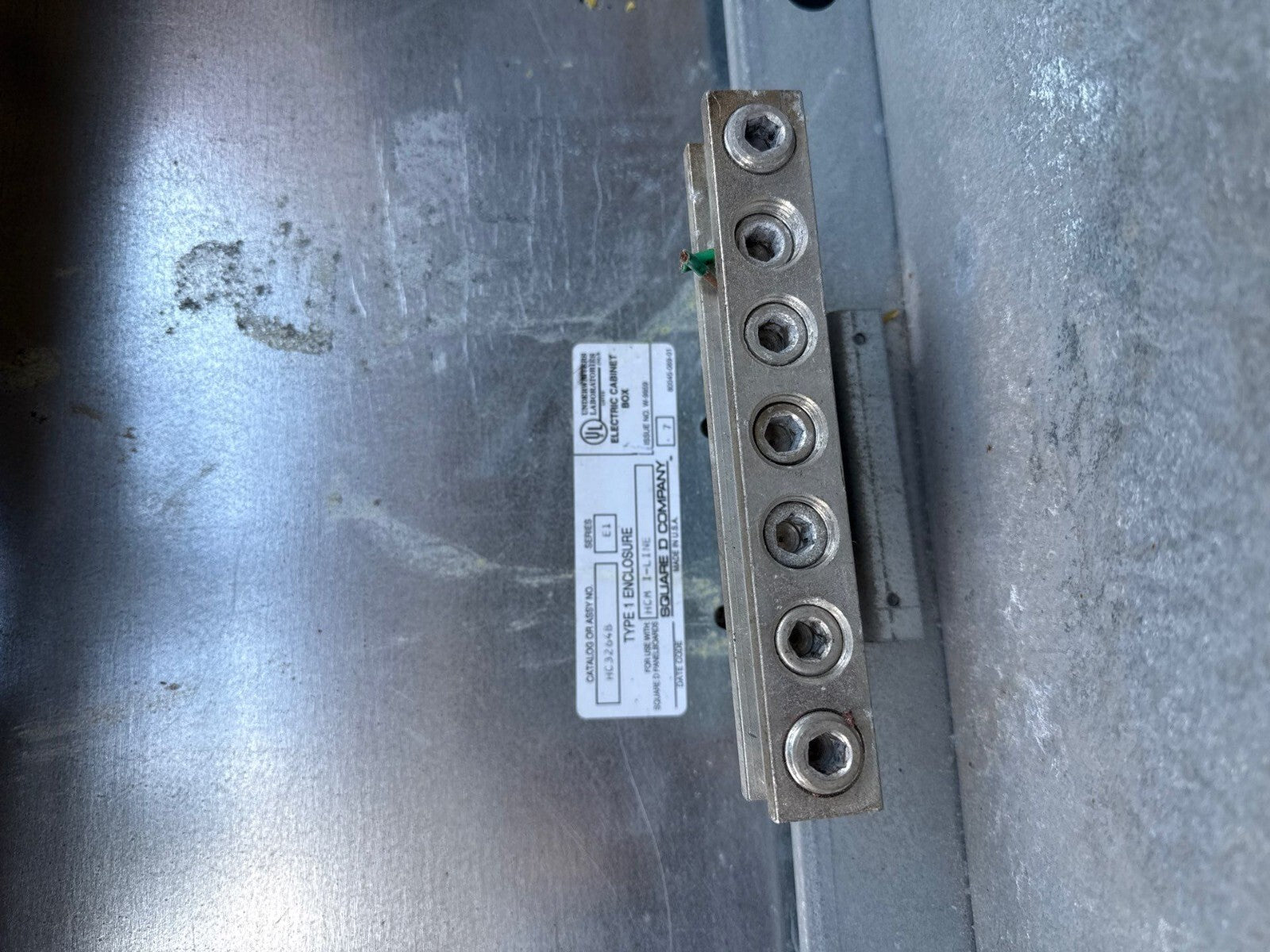 Square D I-Line Circuit Breaker 400A 480/277V 3PH 4W 18 Space MCB Main LA36400 Used