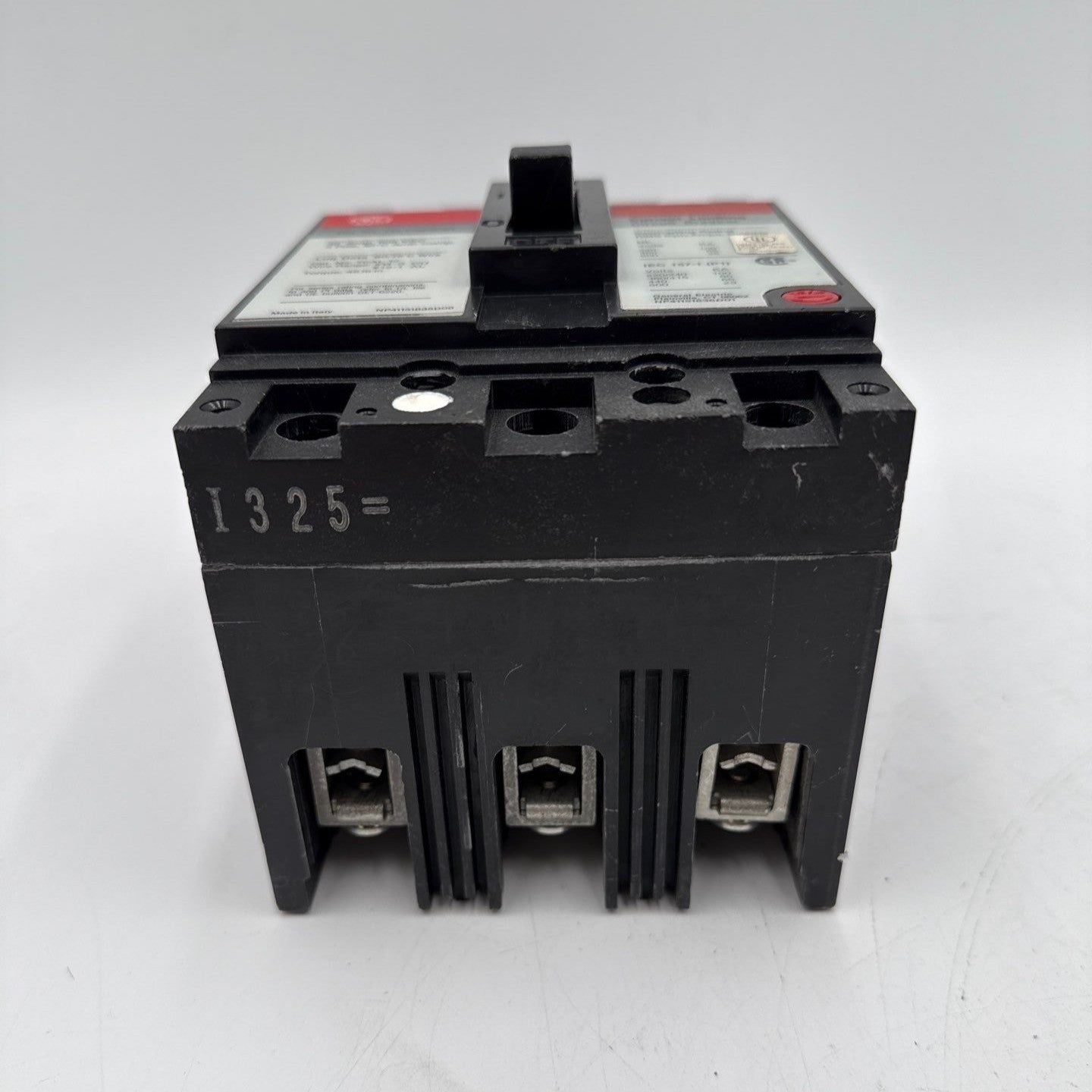 GE TEL136040WL Circuit Breaker 40A 3P 600V 3PH TEL 40 Amp 3 Pole General Elec Used