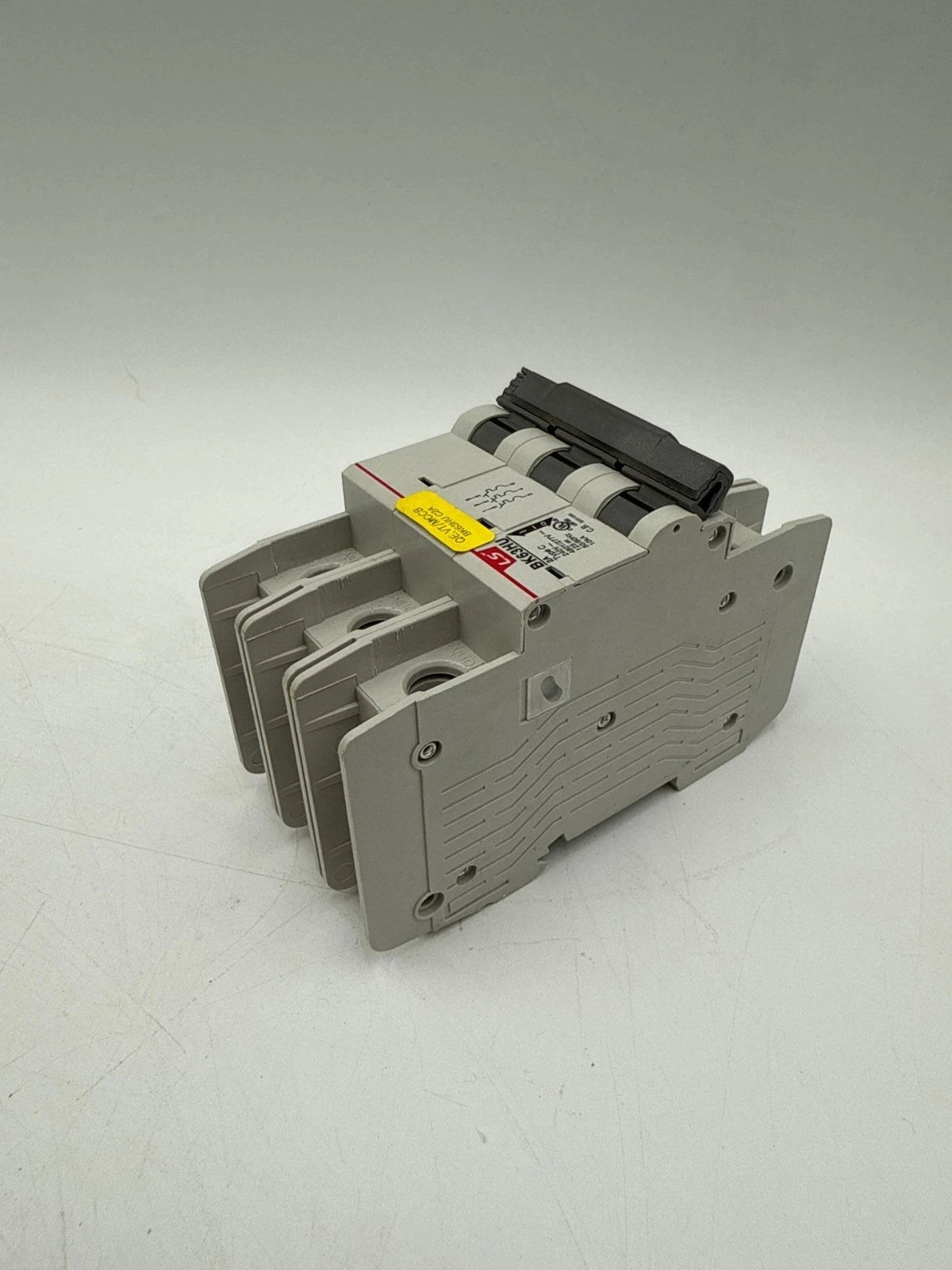 LS BK63HU Circuit Breaker 2A 3P 480/277V 1PH Type C 2 Amp 3 Pole Used