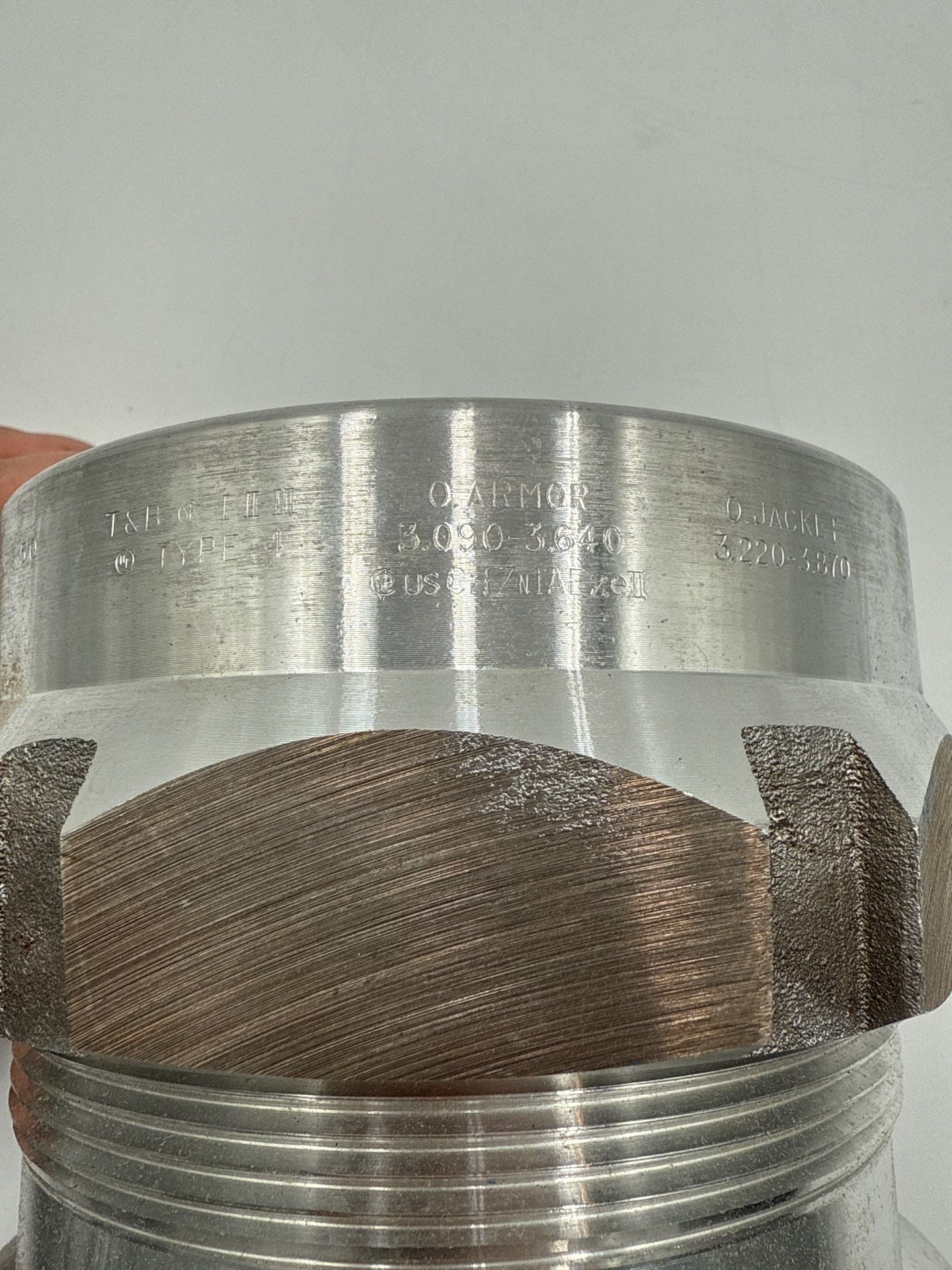 Thomas Betts STE350 Aluminum Extreme Fitting Teck Cable 3-1/2" New