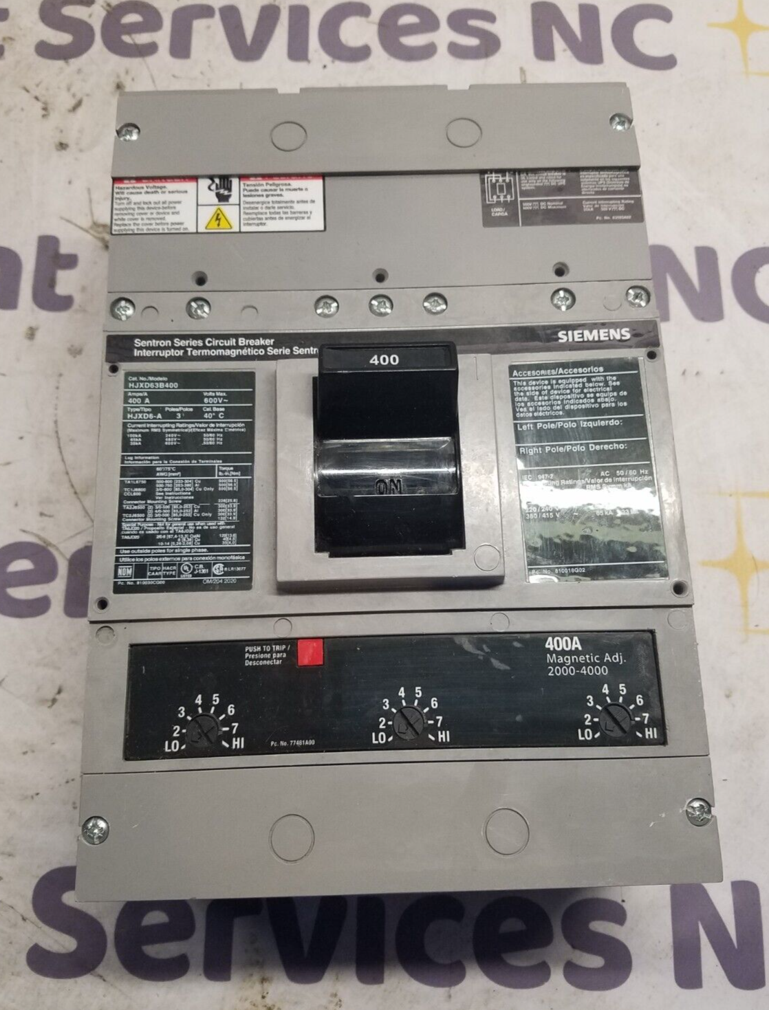 Siemens HJXD63B400 New