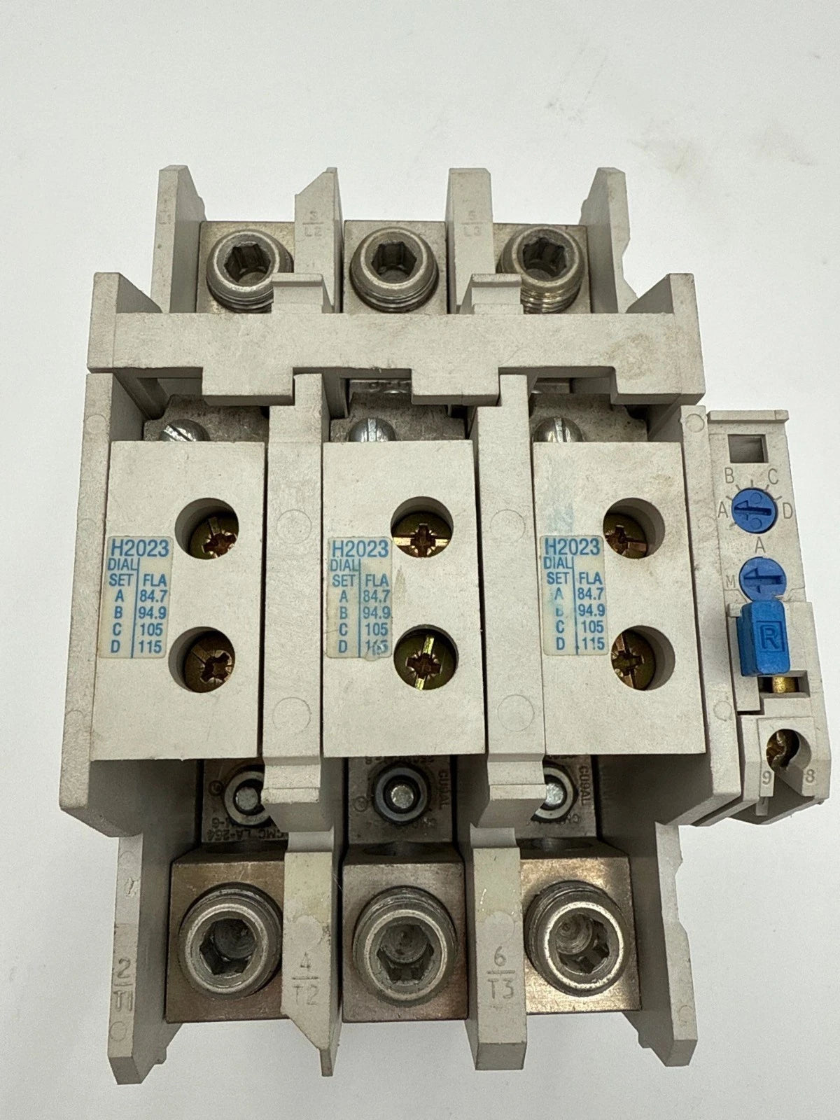 Eaton C306NN3 Overload Relay 144A 600V 3PH Ser A1 NEMA 4 1NO/1NC Heaters H2023 Used