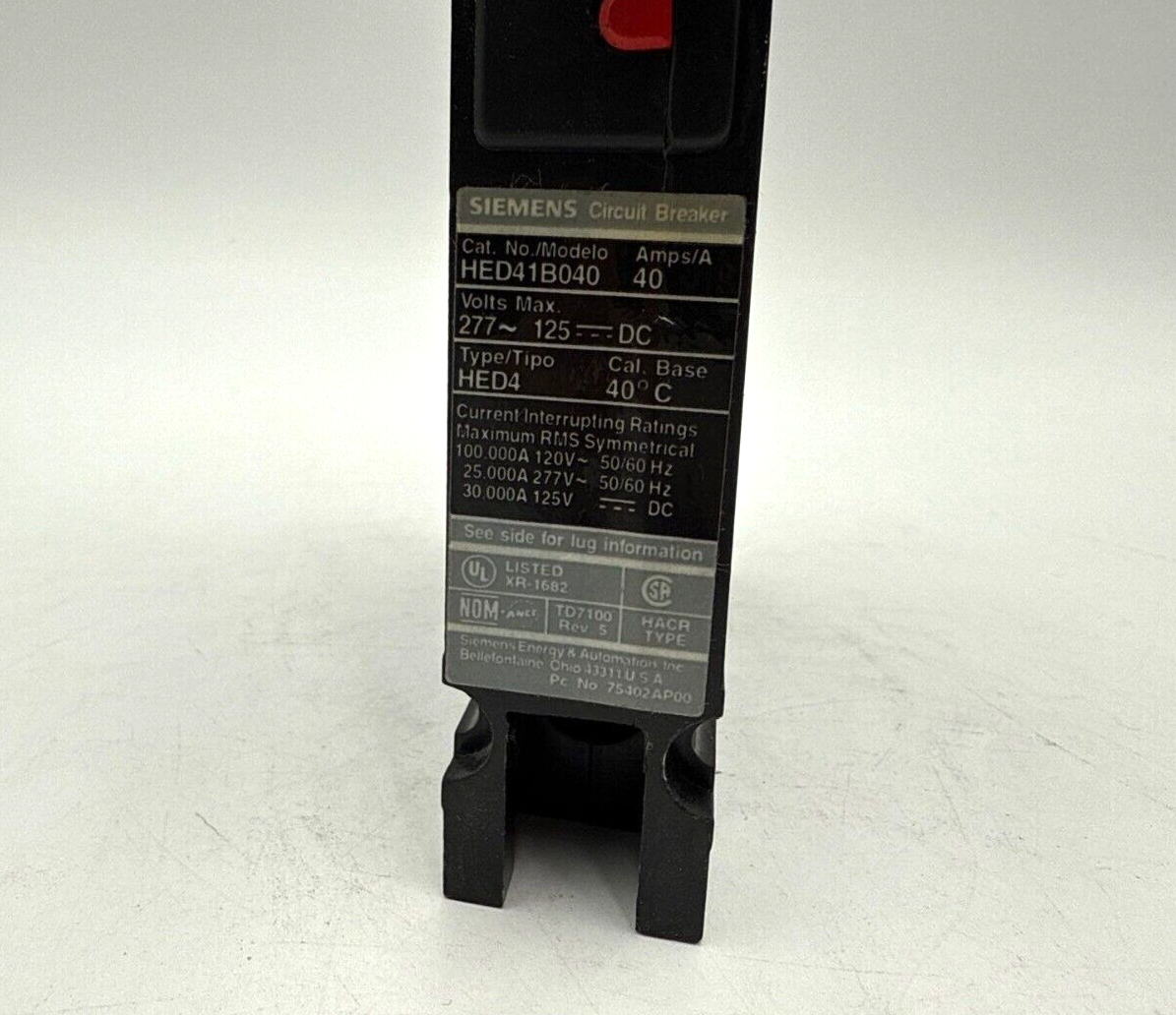 Siemens HED41B040 Used
