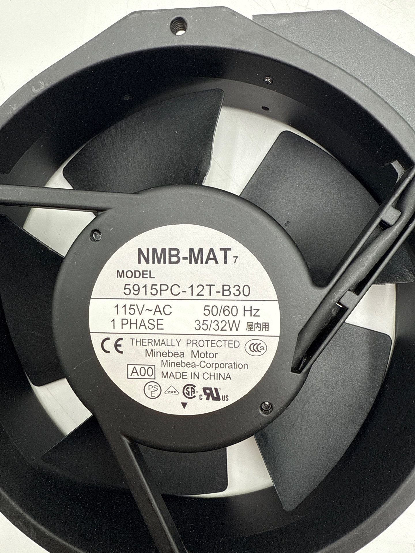 NMB-MAT 5915PC-12T-B30 AC Axial Cooling Fan 115V 1PH 35/32W 50/60Hz New