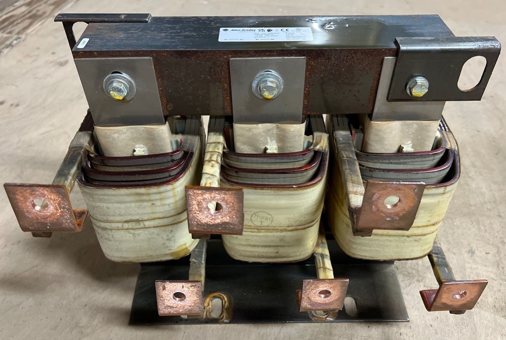Allen Bradley 1321-3RB250-C Input Output Line Reactor 250A 200-600V 3PH 0.150MH Used