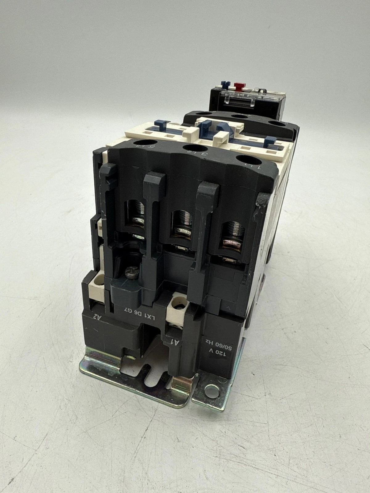 Schneider LC1D50 Starter 70A 3P 600V Coil 120V LC1D50G7 Overload LRD3357 Used