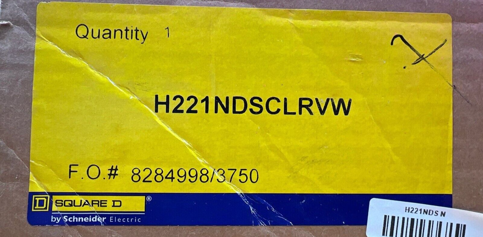 Square D H221NDS New