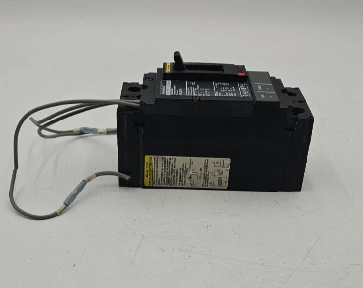 Square D HDL26100 Circuit Breaker 100A 2P 600V HDL 100 Amp 2 Pole with AUX USED Used
