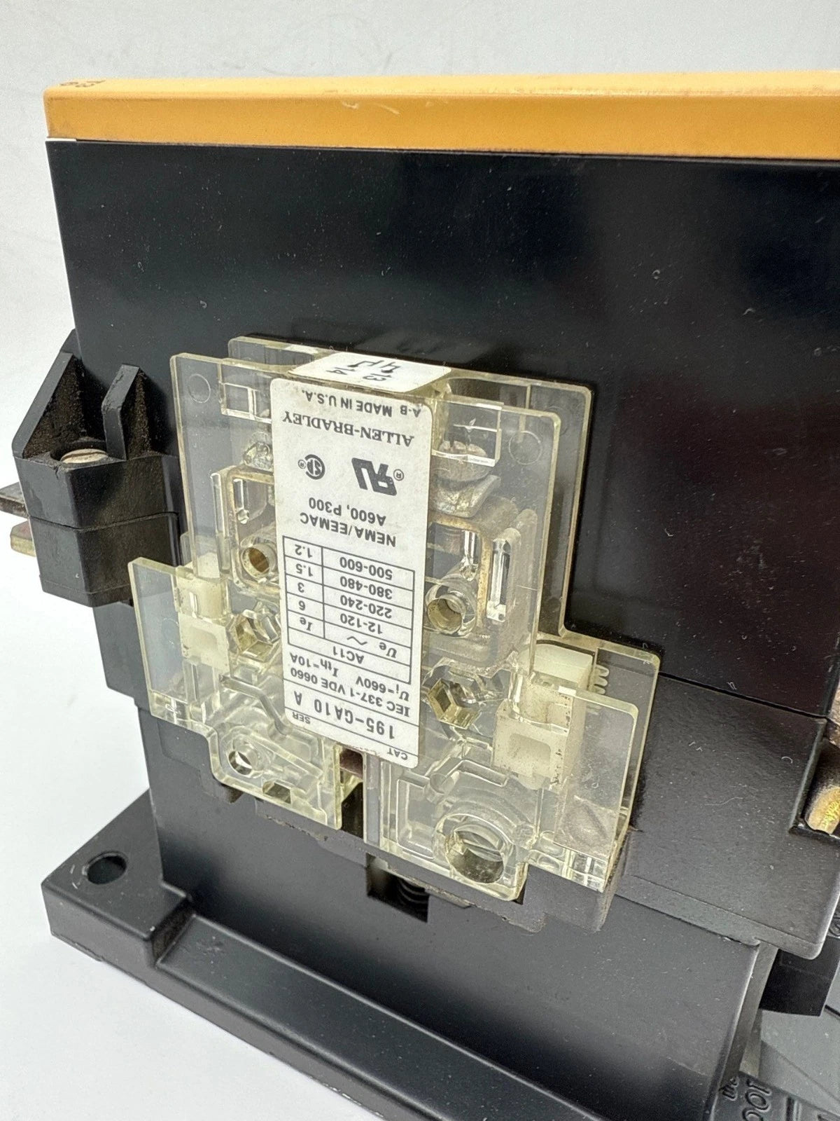 AB 100-B110ND3 Contactor 110A 3P 600V 3PH 100HP Coil 110/120V 100-B110N*3 Used