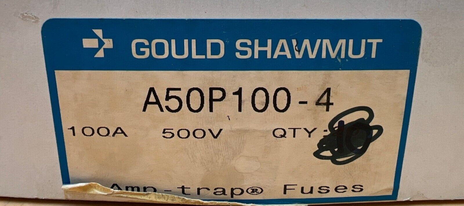 Gould Shawmut A50P100-4 New
