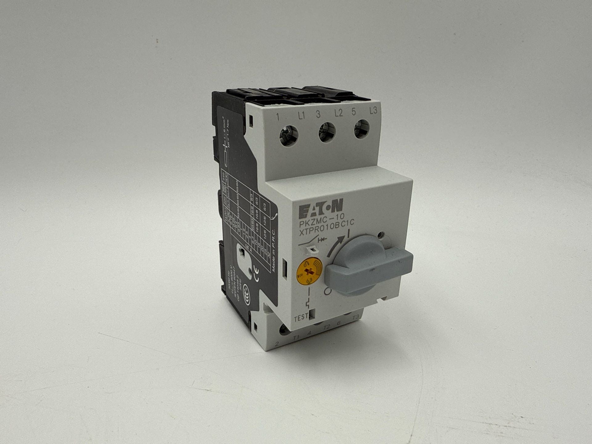 Eaton PKZMC-10 Motor Protector Circuit Breaker 6.3-10A 3P XTPR010BC1C New