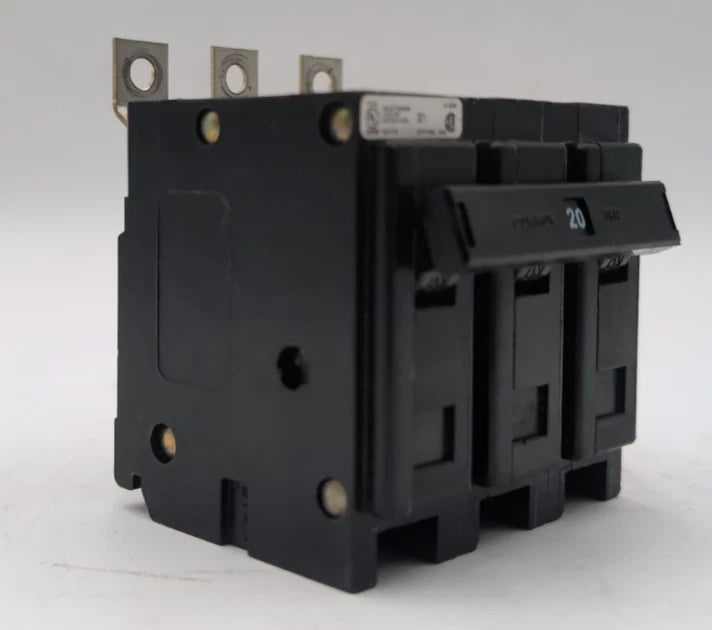 Eaton QBHW3020H Circuit Breaker 20A 3P 240V 3PH 20 Amp 240 Volt Bolt On USED Used