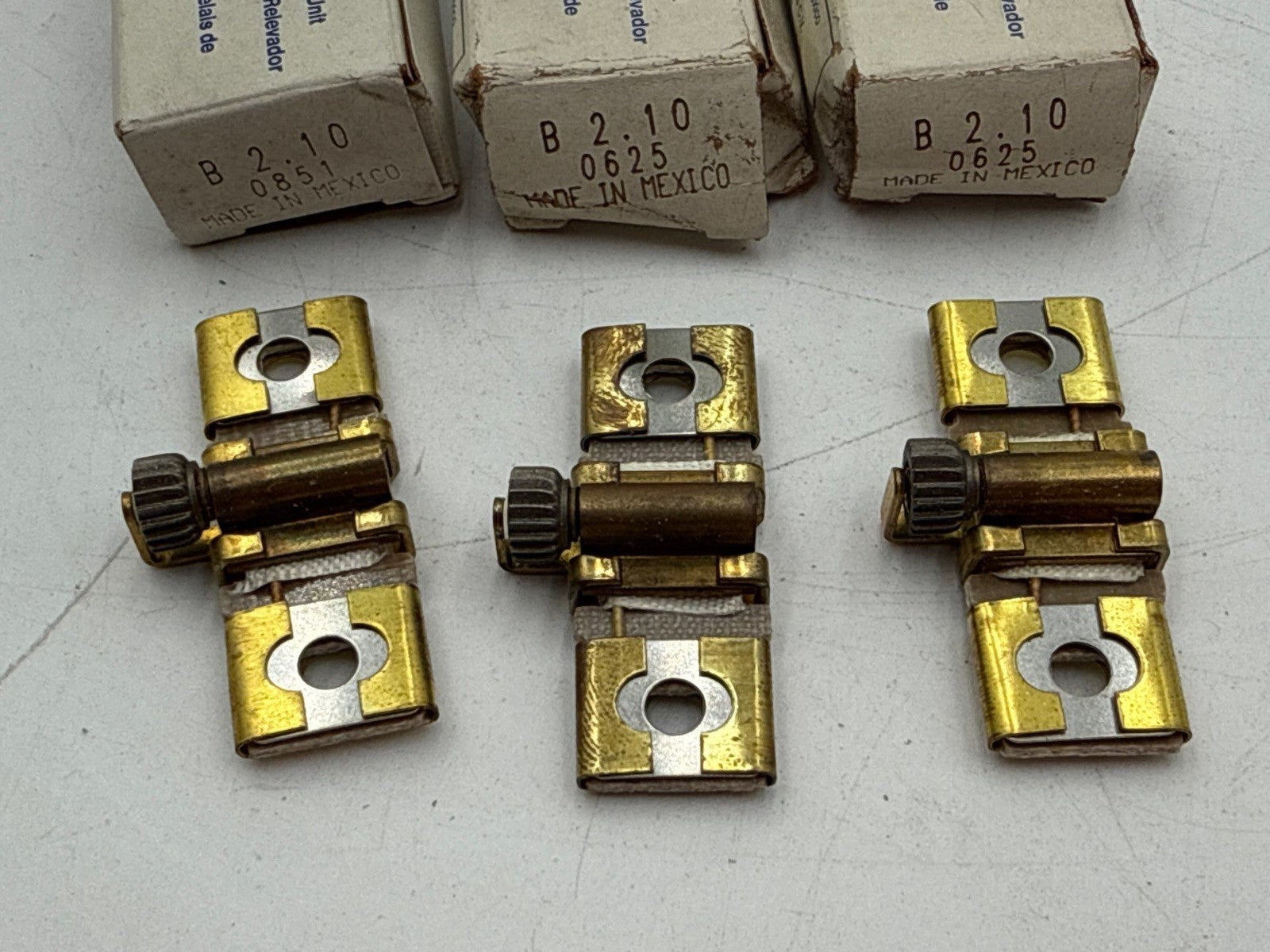 3PC Lot Square D B2.10 Thermal Overload Relay Heater Element Unit B210 3 Piece New