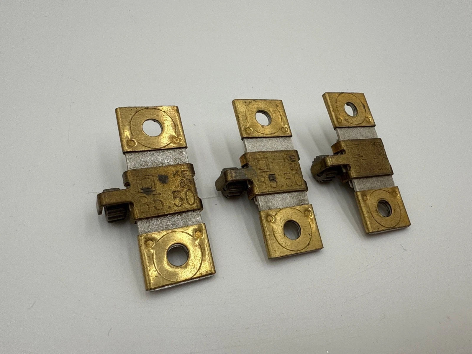 3PC Lot Square D B5.50 Thermal Unit Overload Relay Heater Unit 3.98-4.89Amp B550 Used