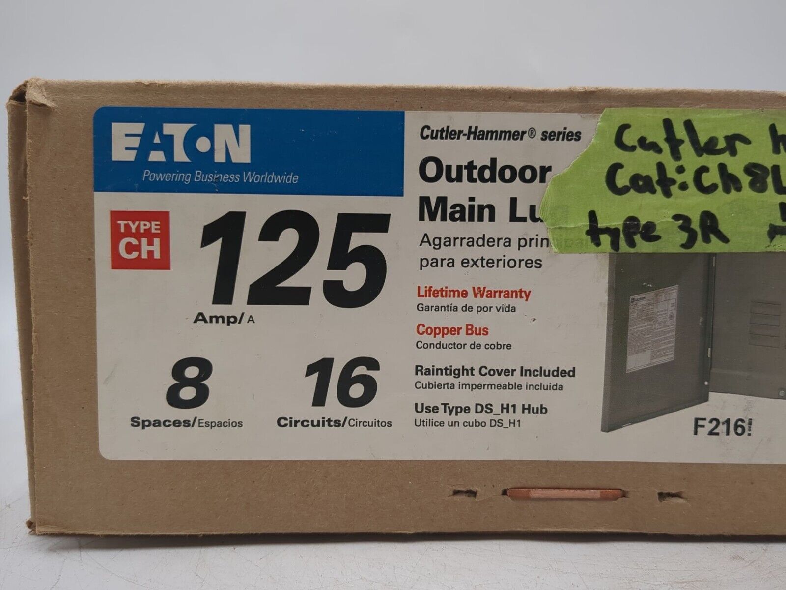 Eaton CH8L125RP New
