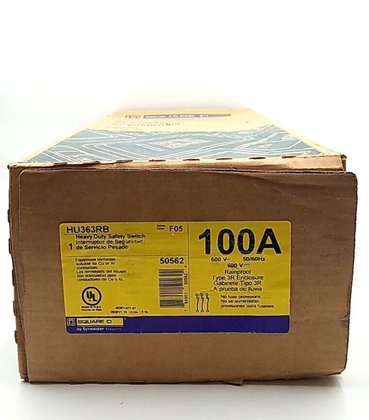 Square D HU363RB New