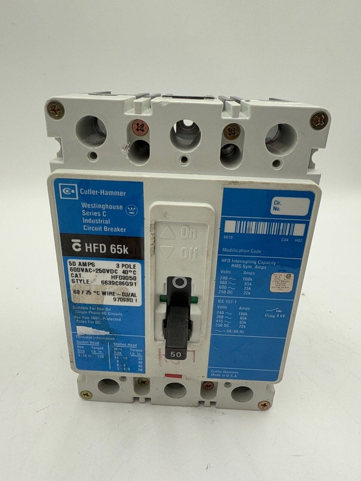 Eaton HFD3050 Used