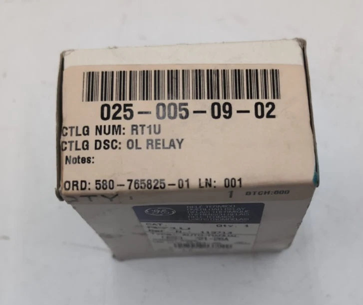 GE RT1U Thermal Overload Relay 21-26A for Class CL04-05 Contactors New in Box New