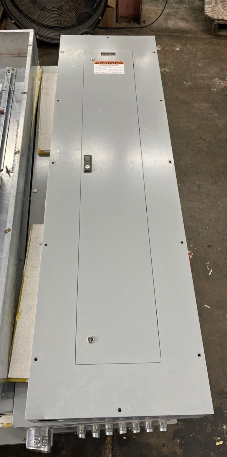 Cutler Hammer PRL2A Panelboard 400A 277/480V 3PH 42 Cir Indoor Encl FD3225 MLO P579 Used