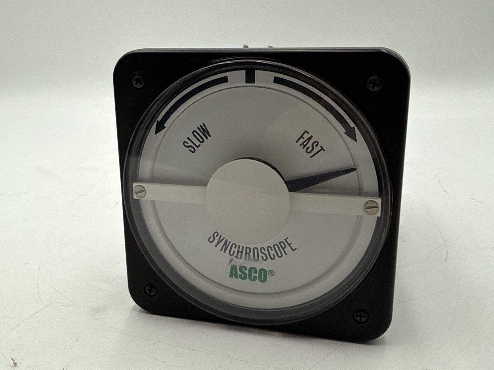 ASCO 491942-082 Synchroscope BLS-77 120VAC 60Hz Slow Fast Used