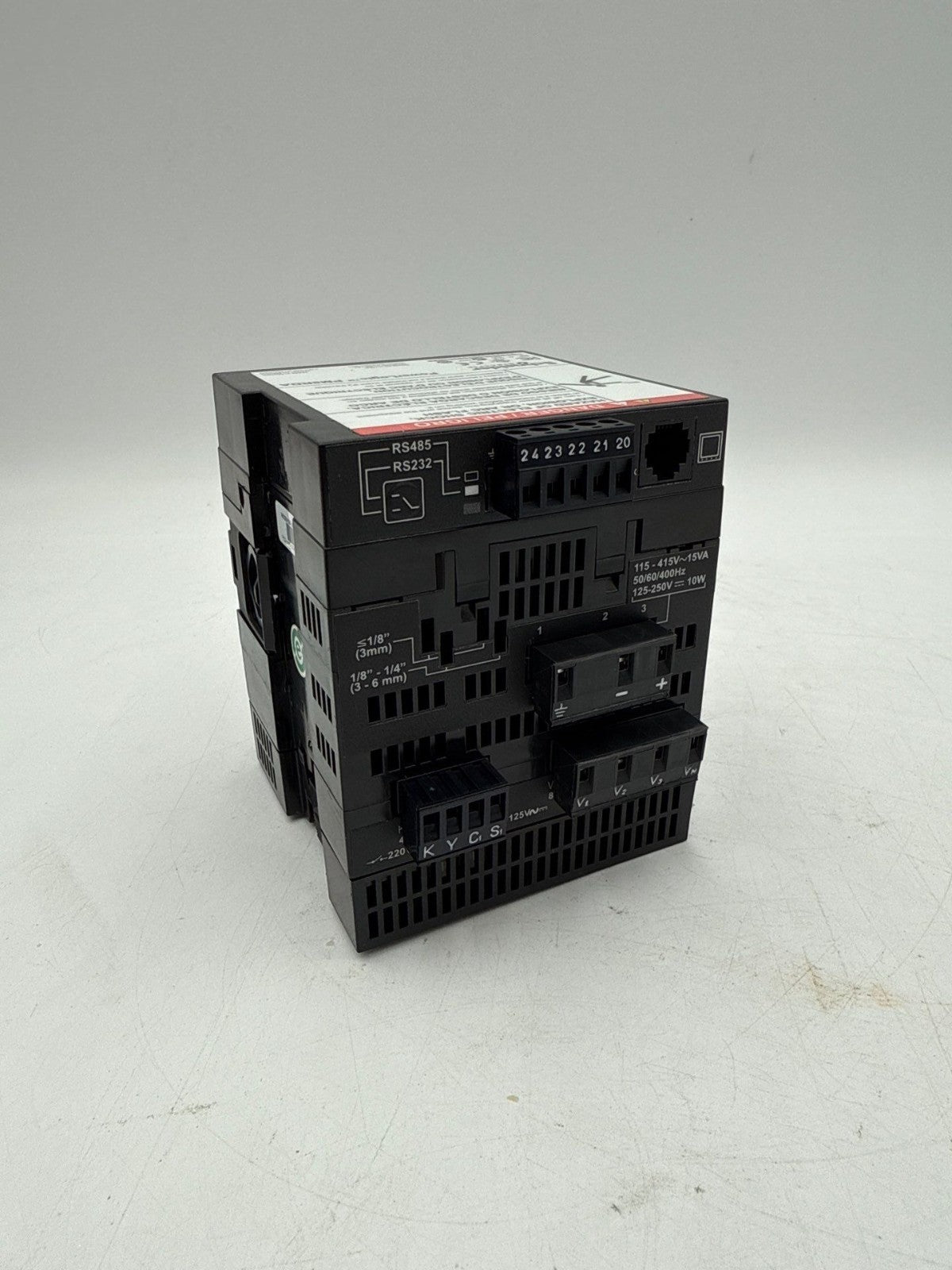 Schneider Electric PowerLogic PM820U Power Meter w/ PM8ECC & PM8RDA Used